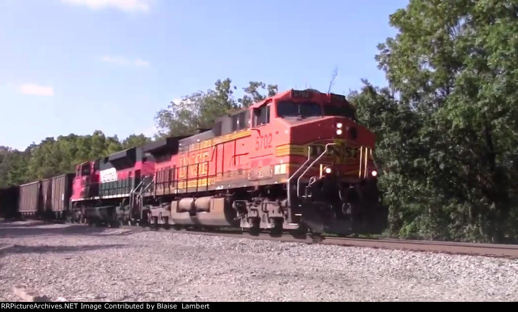 BNSF coal train